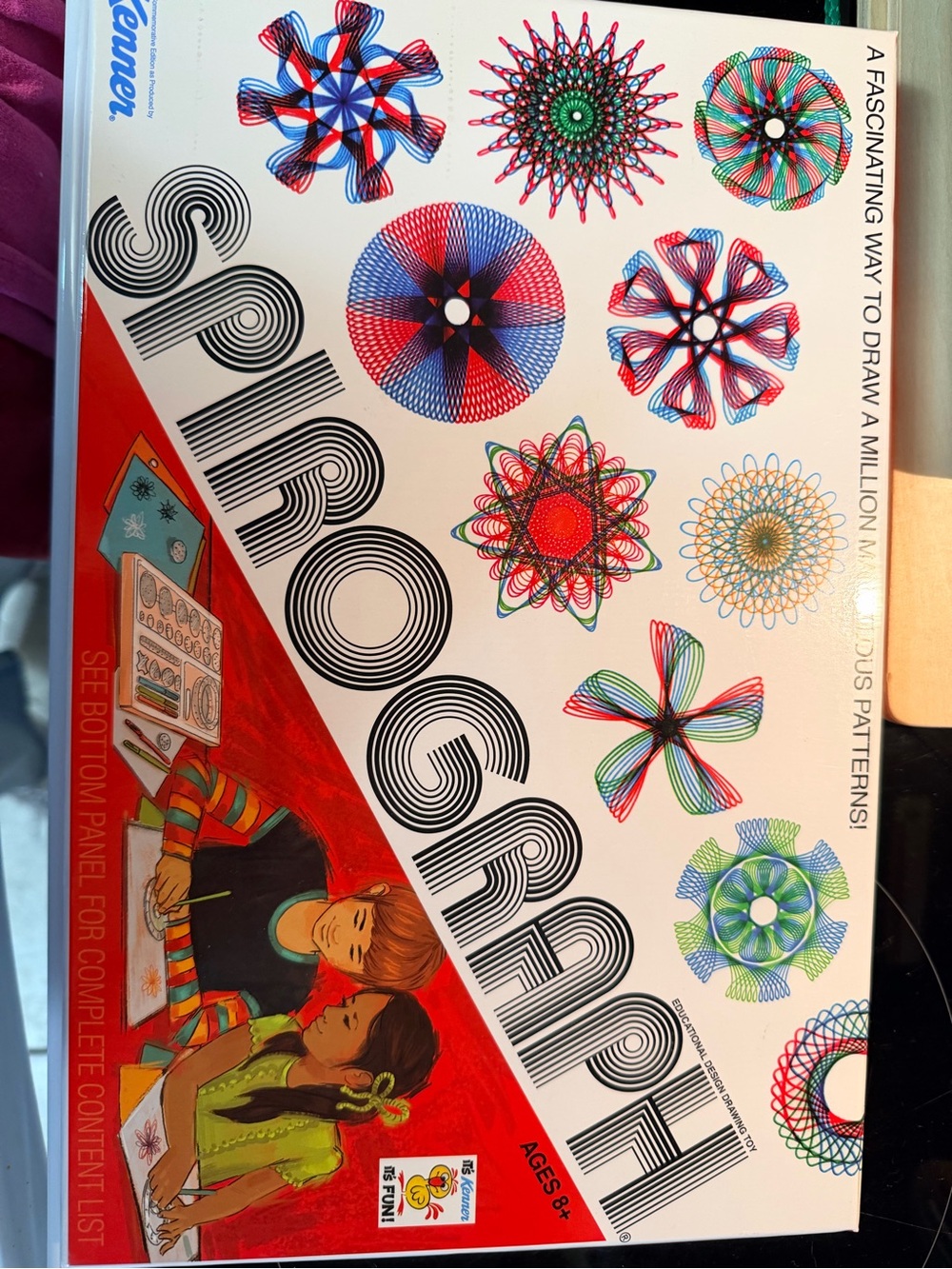 Spirograph Pattern Drawing Kit – Multicolor Design Set